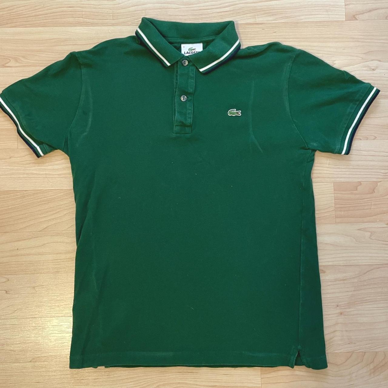 Lacoste Men's Green Polo-shirts | Depop