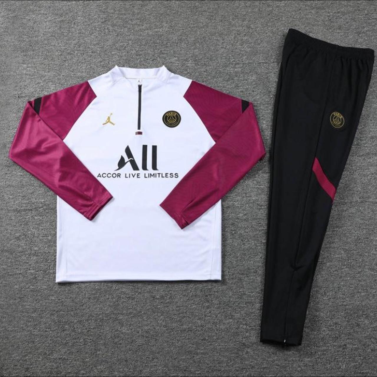 psg jordan tracksuit purple