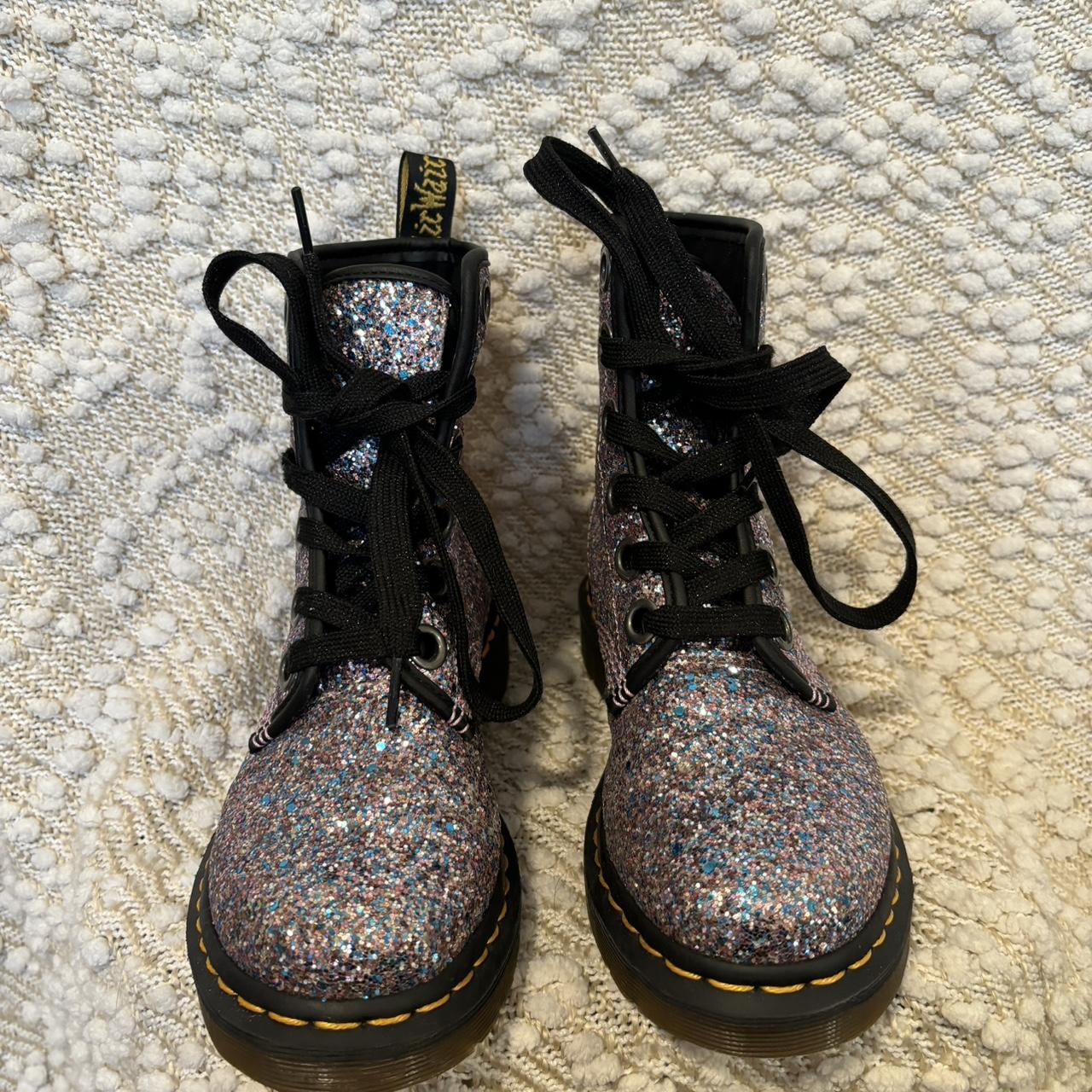 Martens glitter hot sale