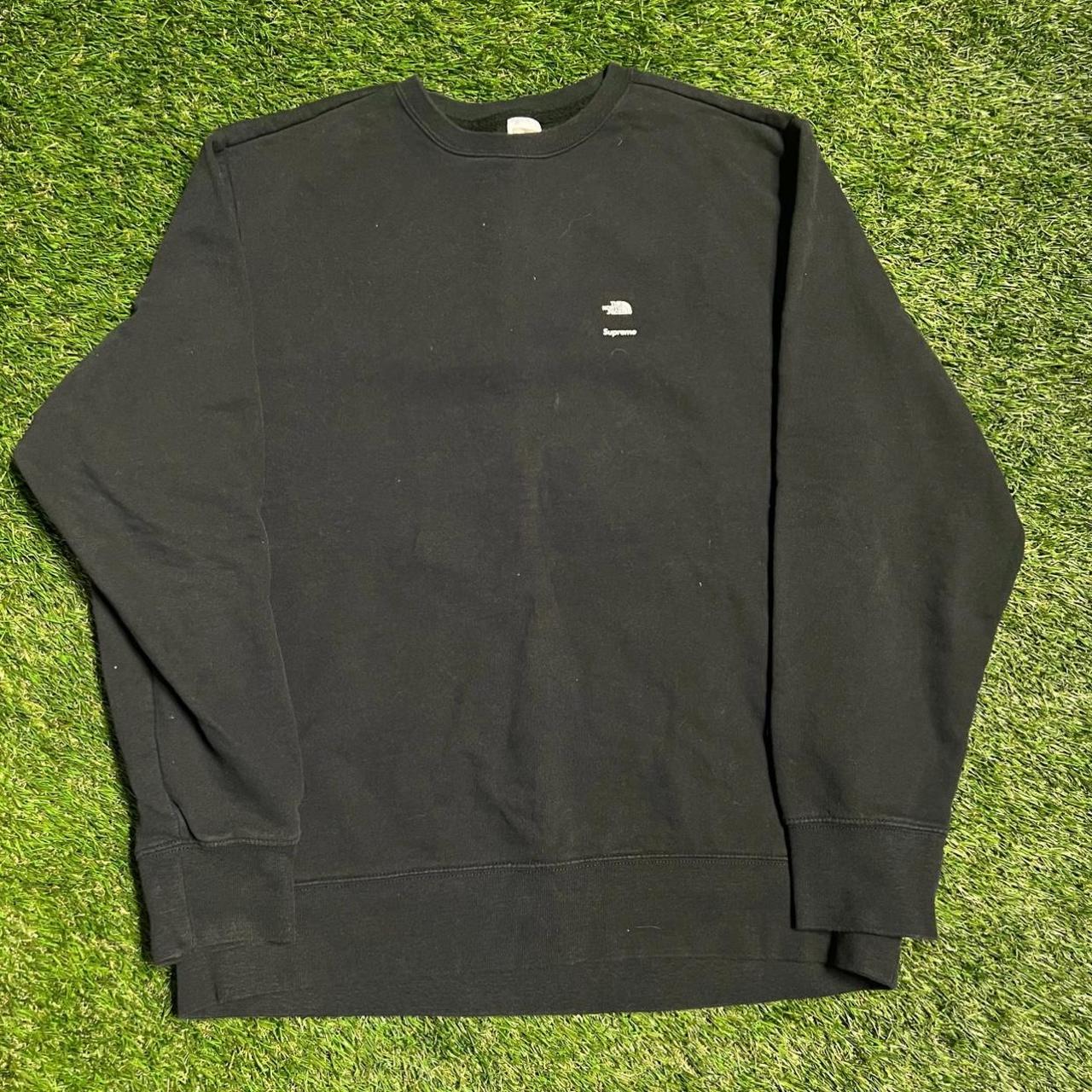 North face hot sale supreme sweatshirt