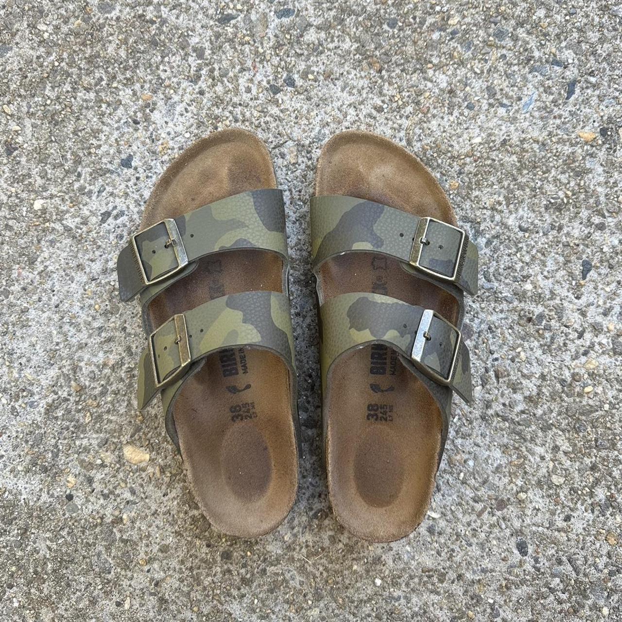 womens birkenstock camo