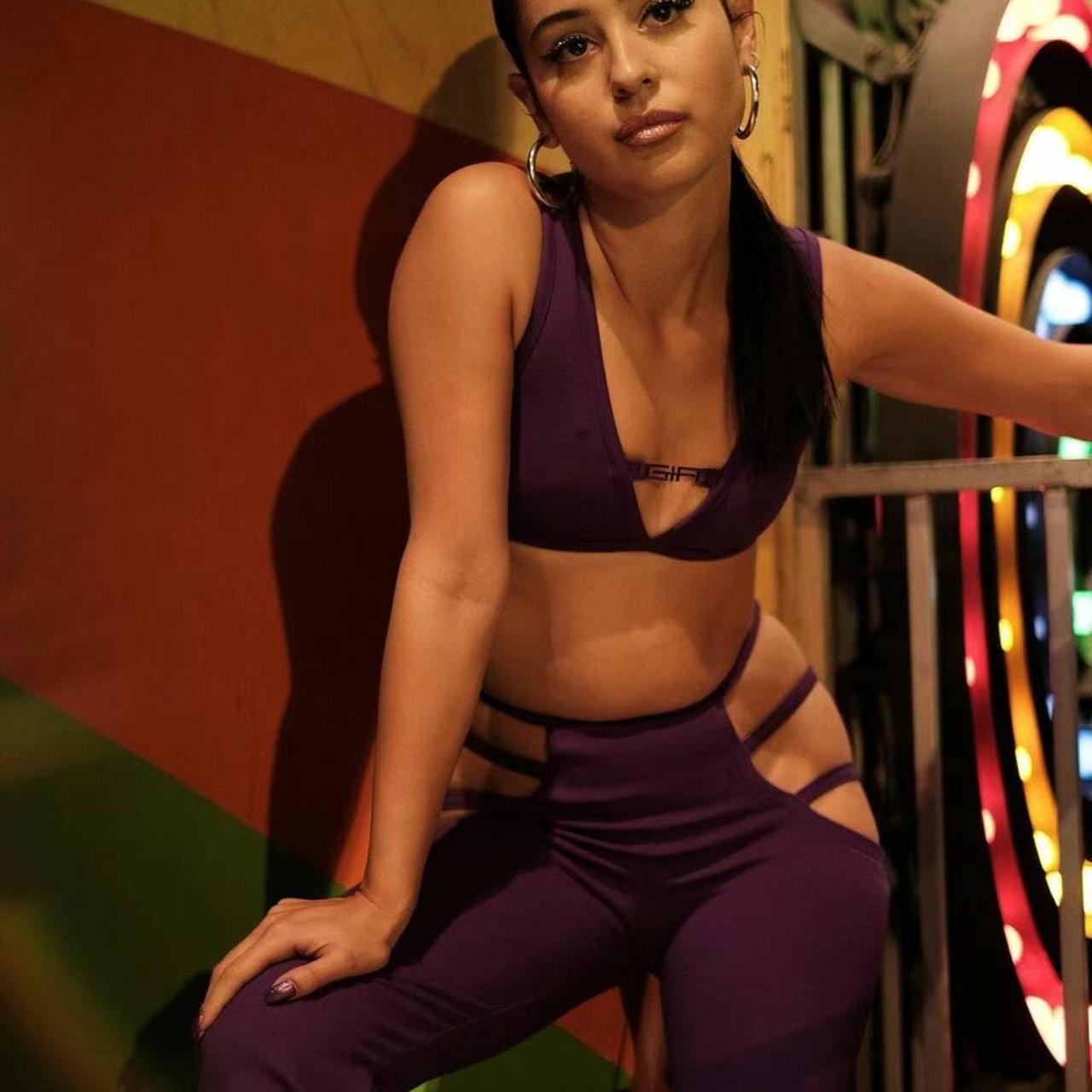 I am gia hot sale lucid pant purple