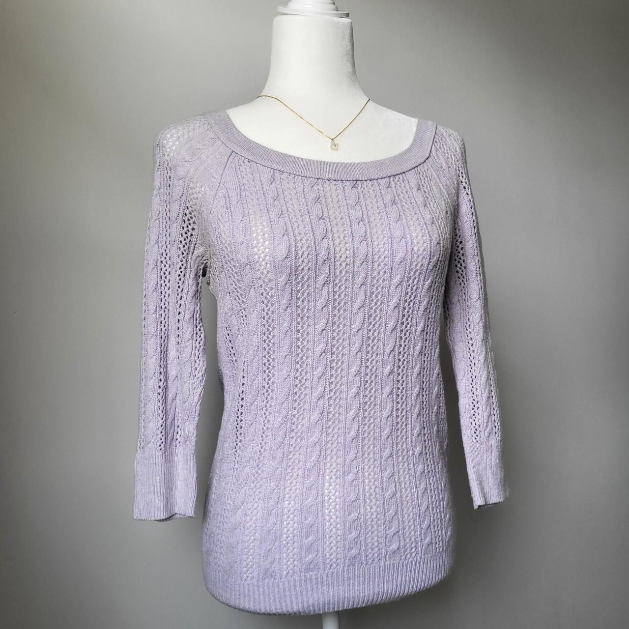 American eagle 2024 purple sweater