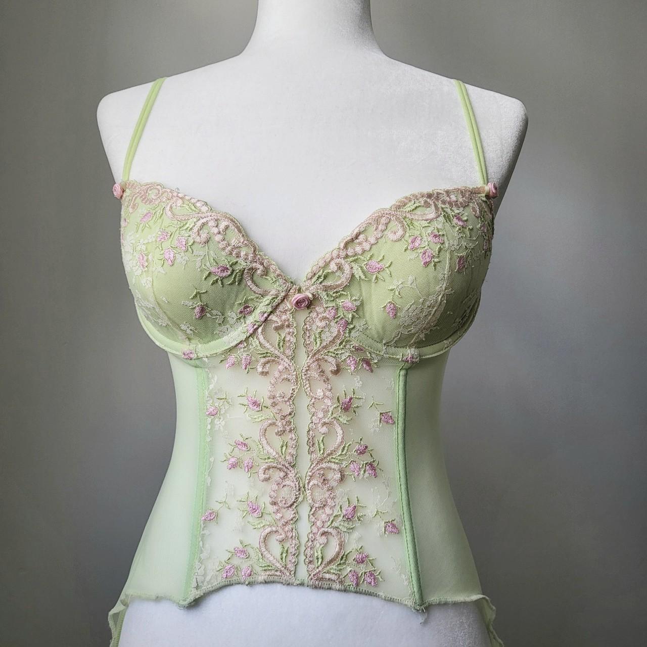 Coquette fairycore corset bustier top - Featuring - Depop