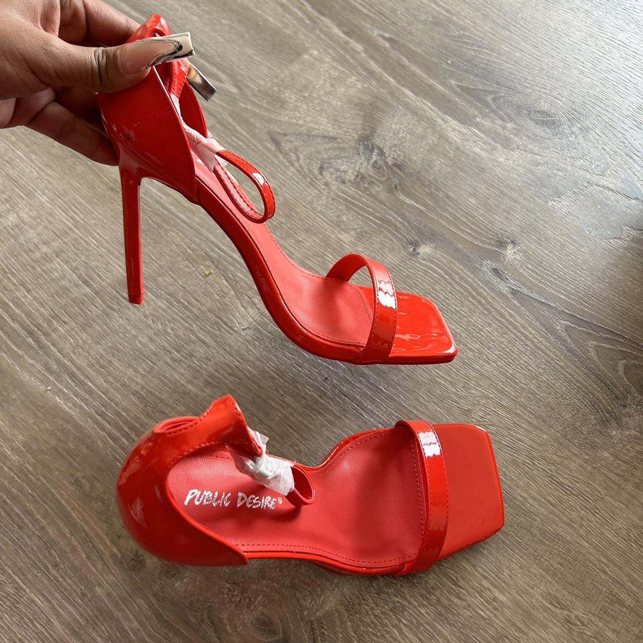 Public desire red heels sale