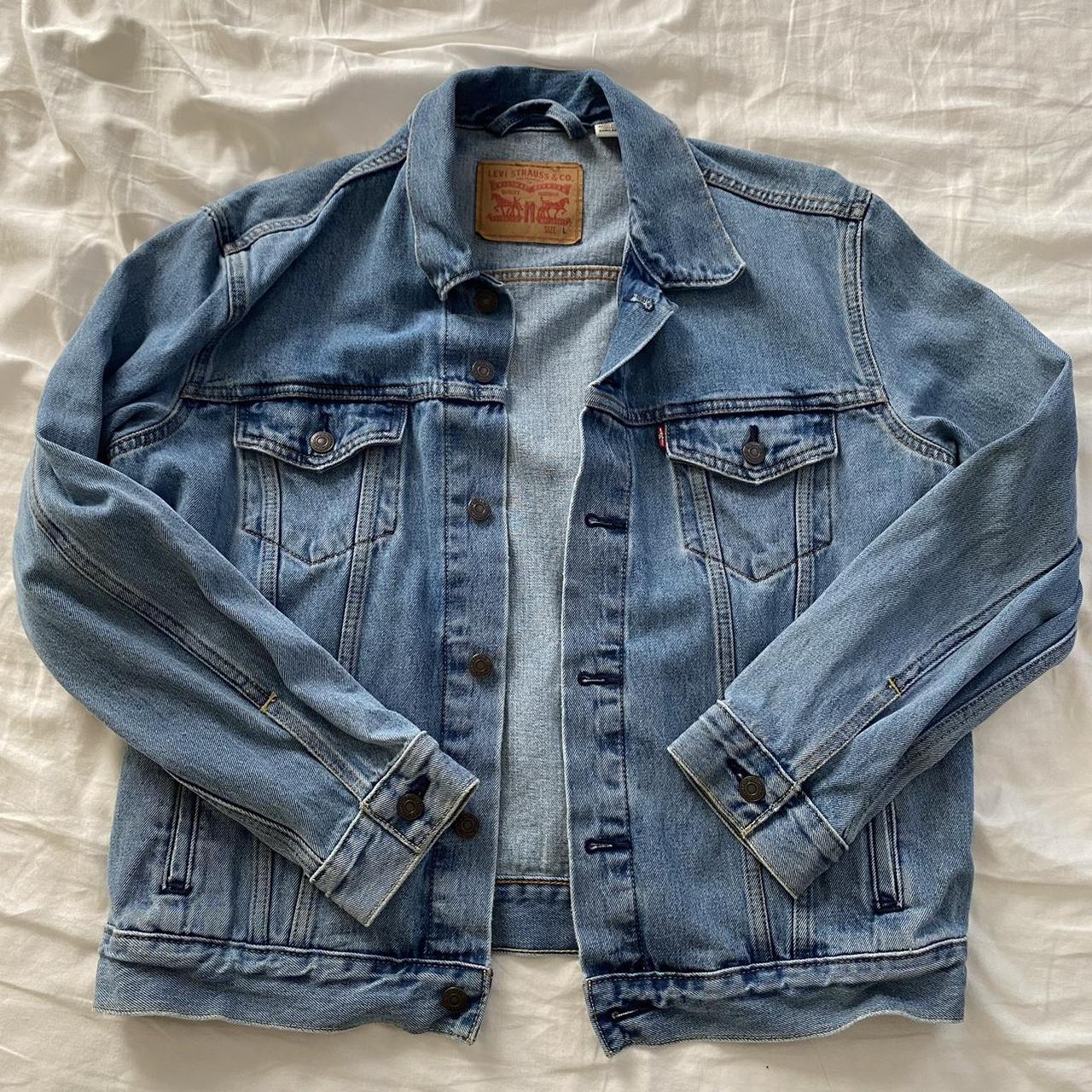 Levi Strauss & Co. Denim/ Jean Jacket size L pre... - Depop