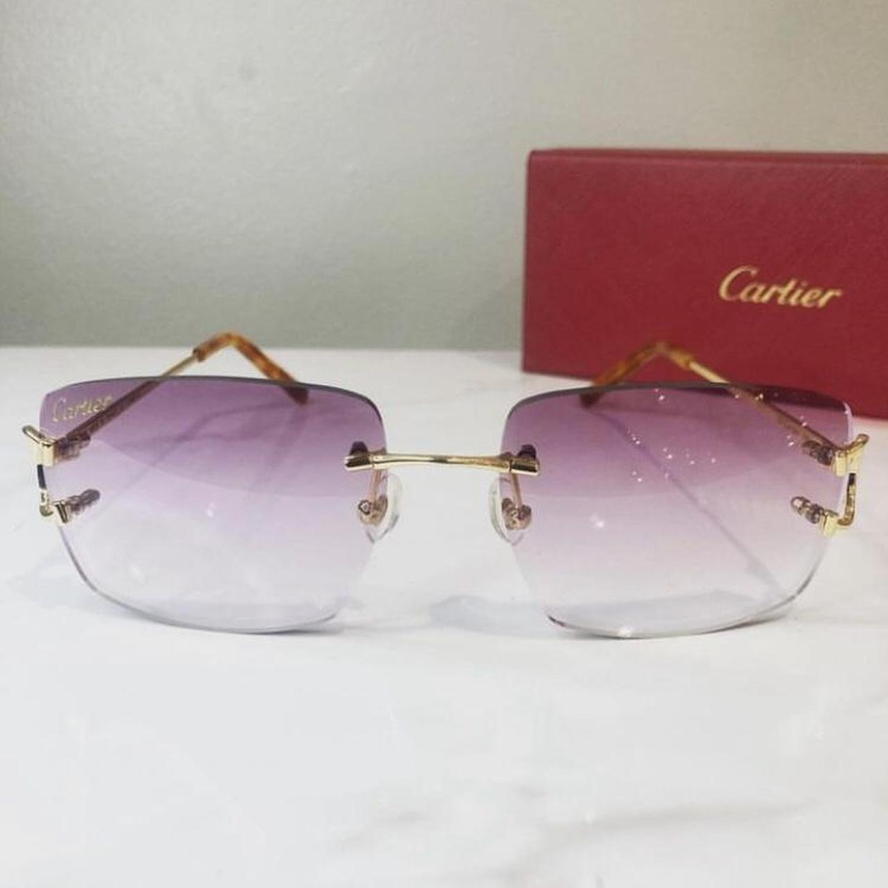 Cartier Sunglasses Big C Glasses are in excellent Depop