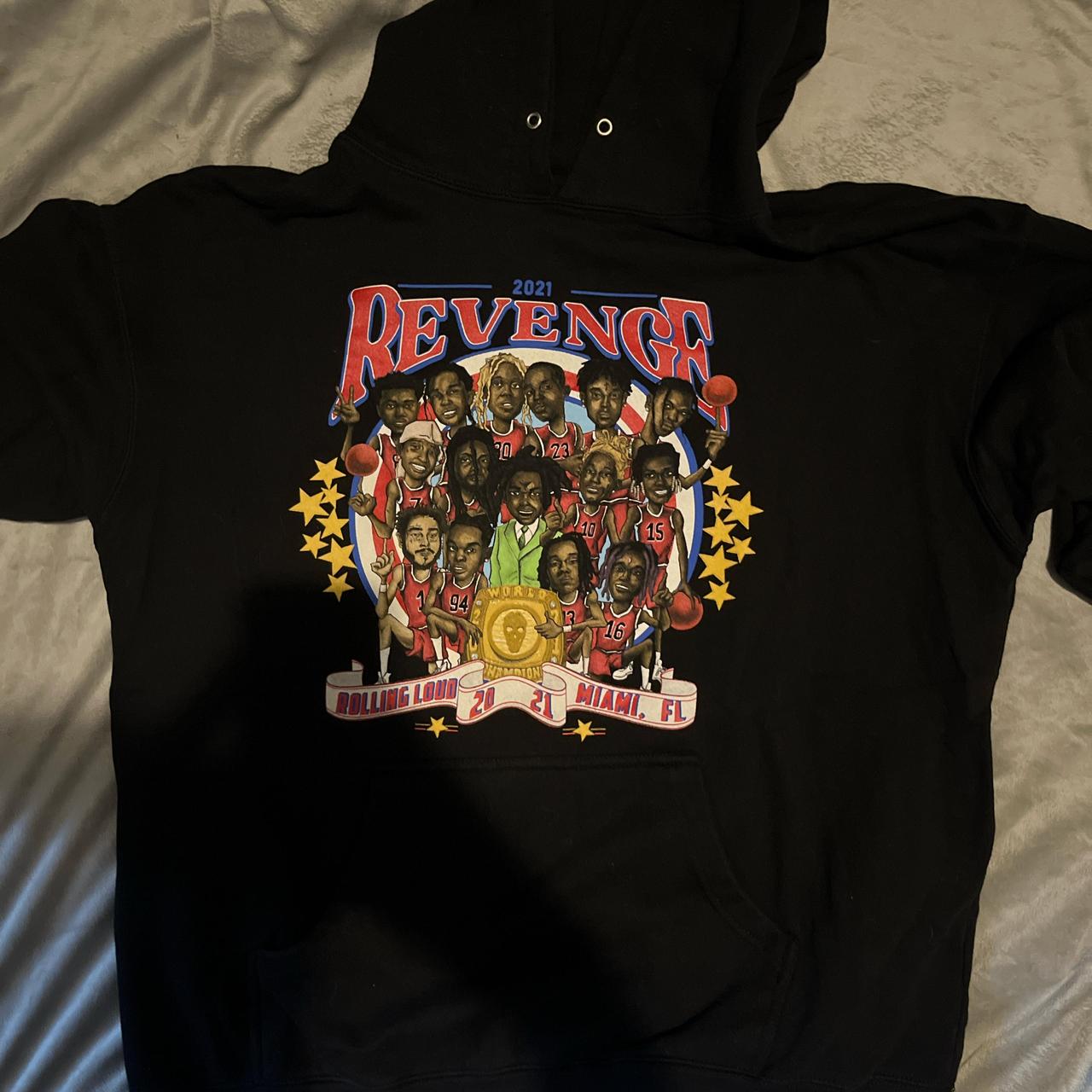 Rolling Loud x Revenge Hoodie SZ XL Only one worn... | Depop 