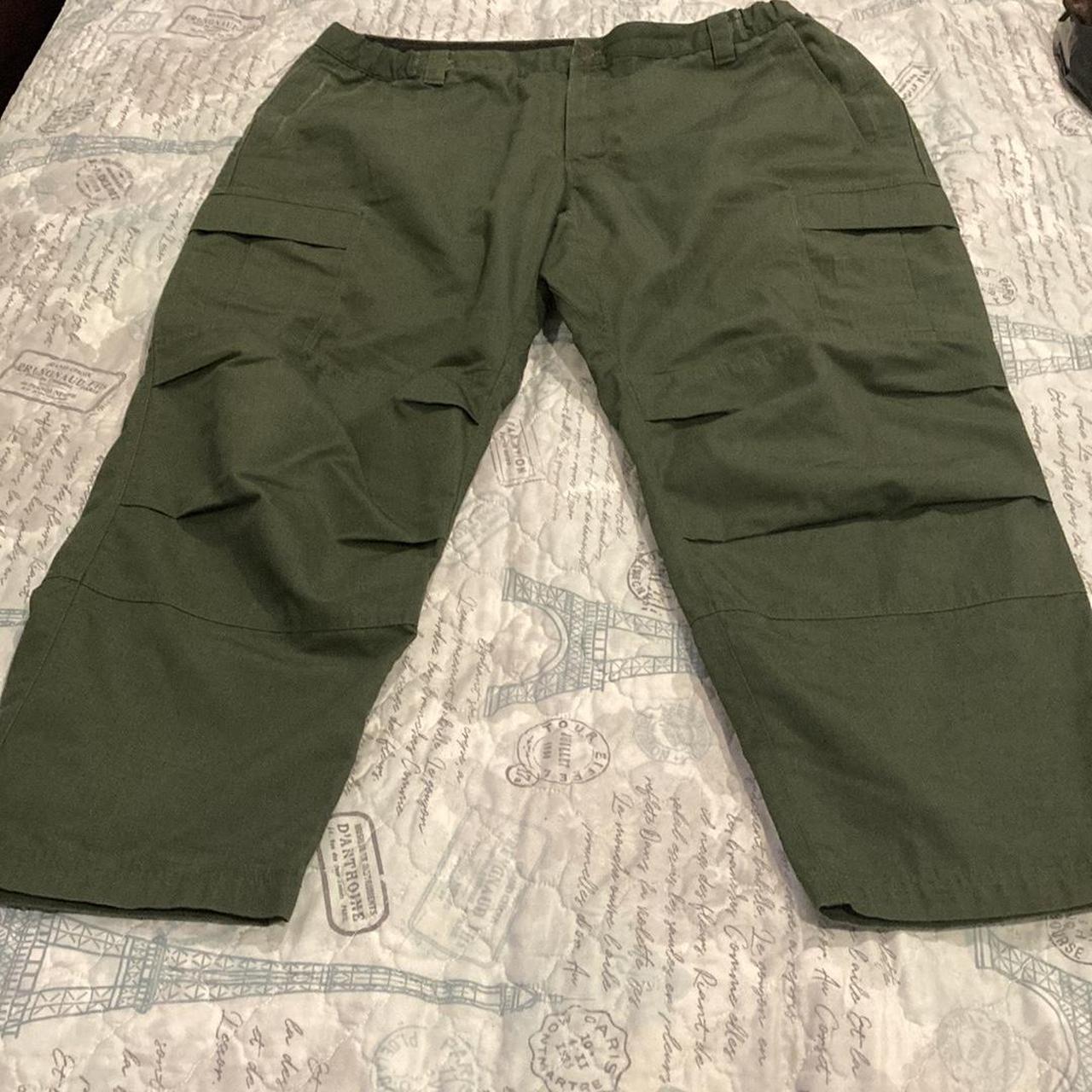 Cargos pants made by Vertx olive green (tactical... - Depop