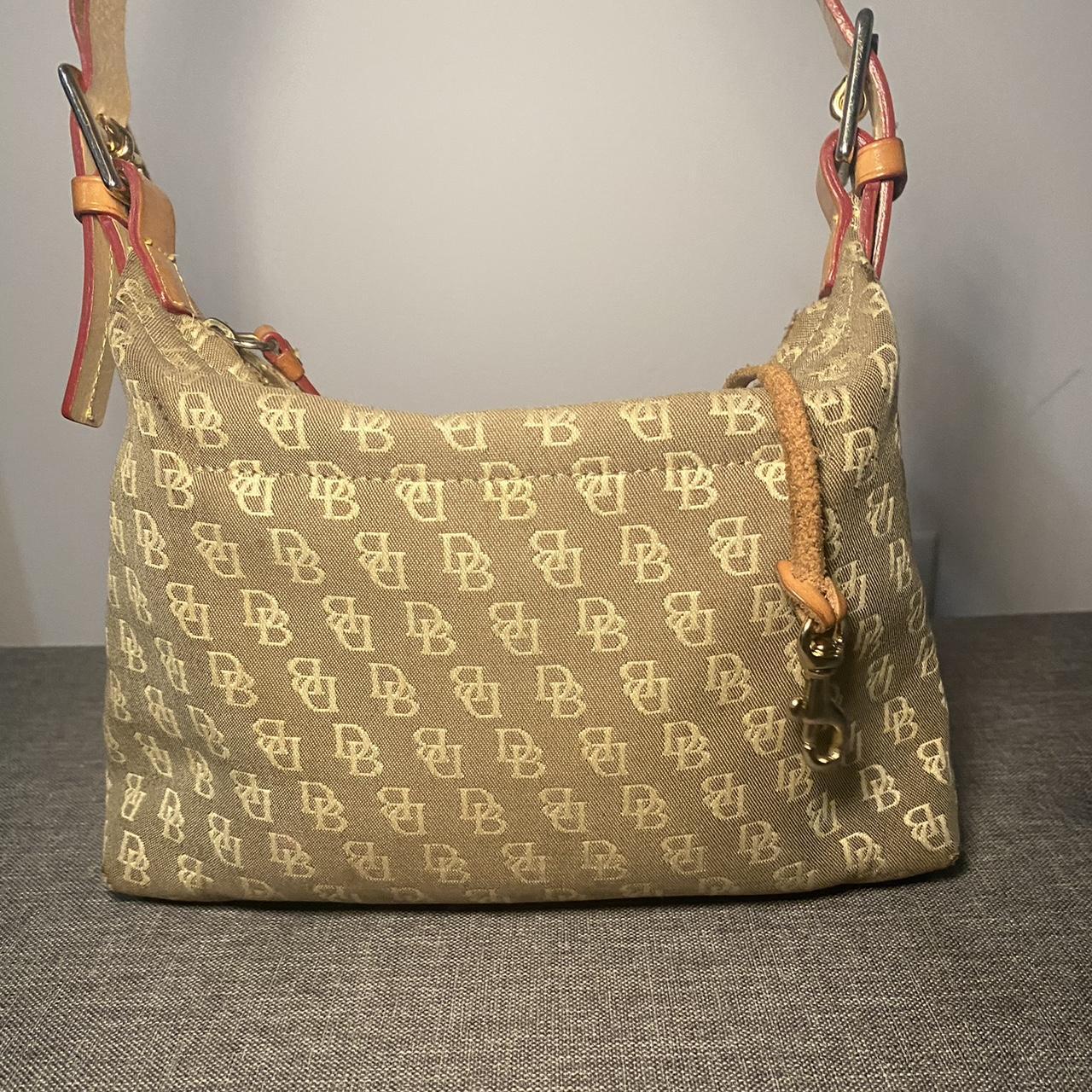 Dooney & Bourke Signature Vintage Brown Patterned - Depop