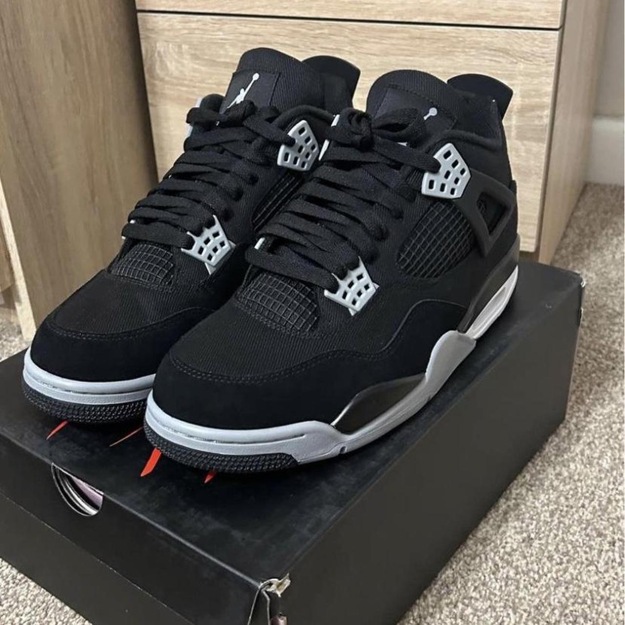 mens jordan 4 black