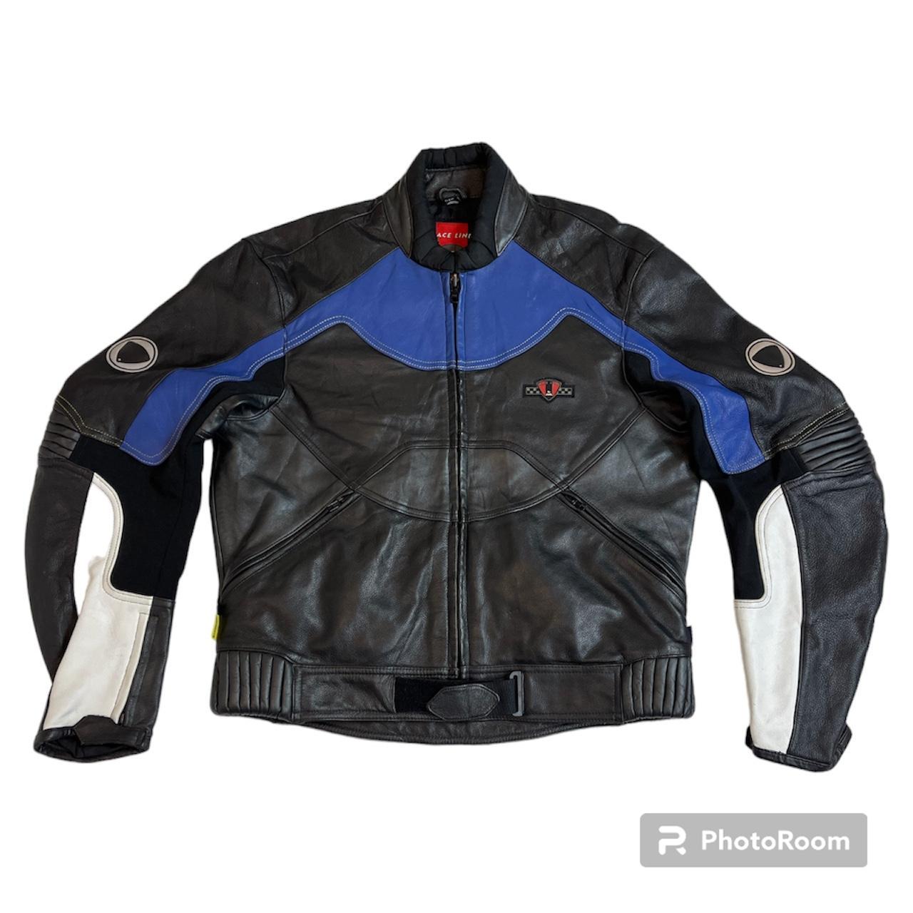 VINTAGE 80's HEAVY SCHUH RACE LINE HEAVY LEATHER | Depop