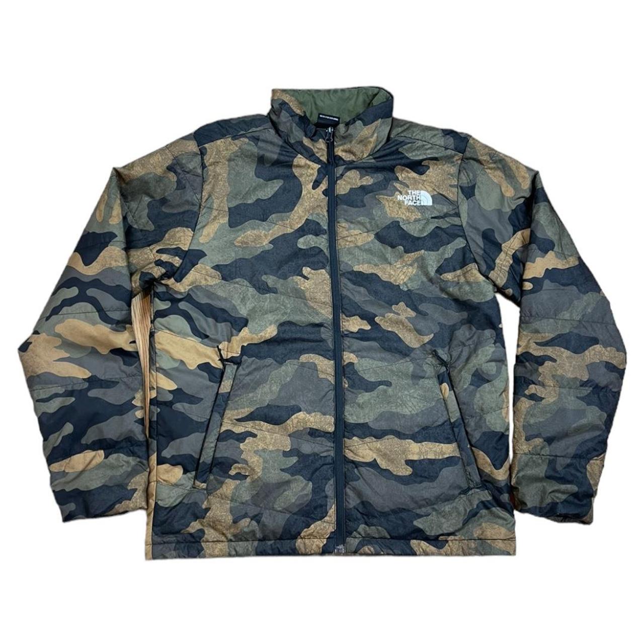 North face junction discount insulated jacket camo