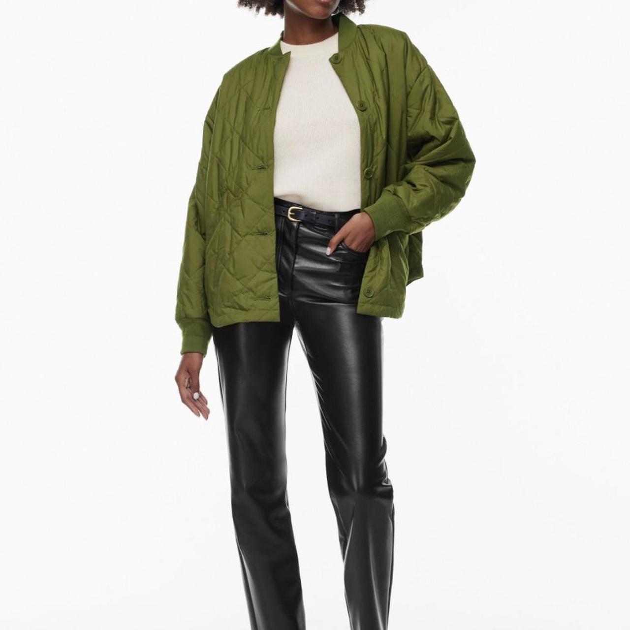 aritzia wilfred pavant quilted jacket size