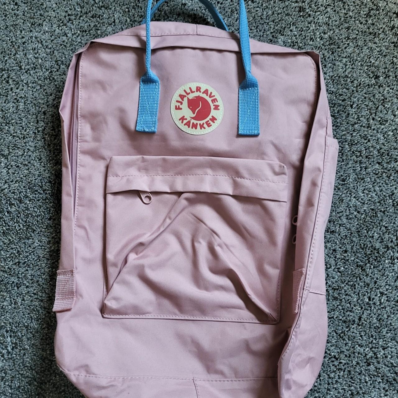 Fjallraven kanken pink air blue sale