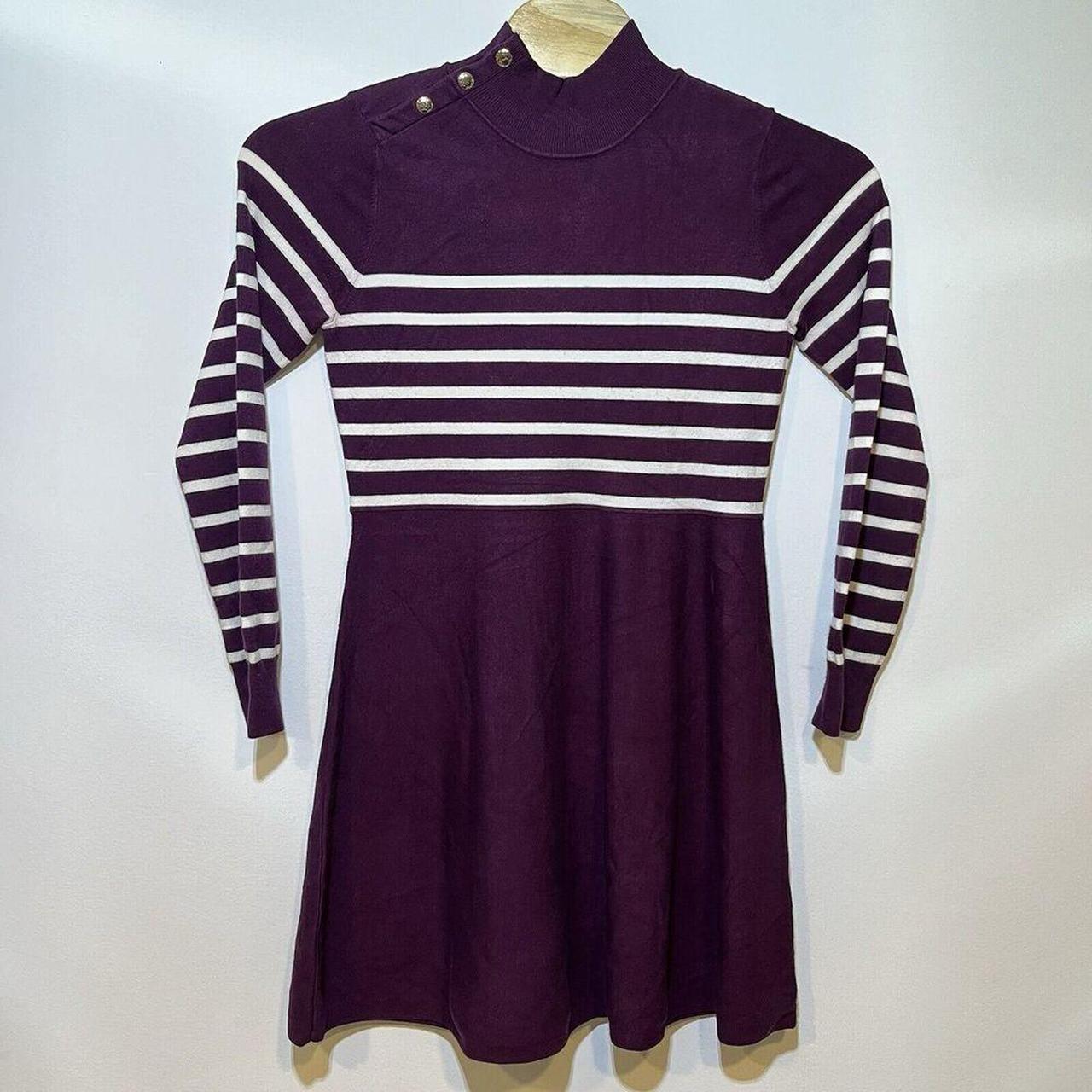 Eliza j stripe sweater dress best sale