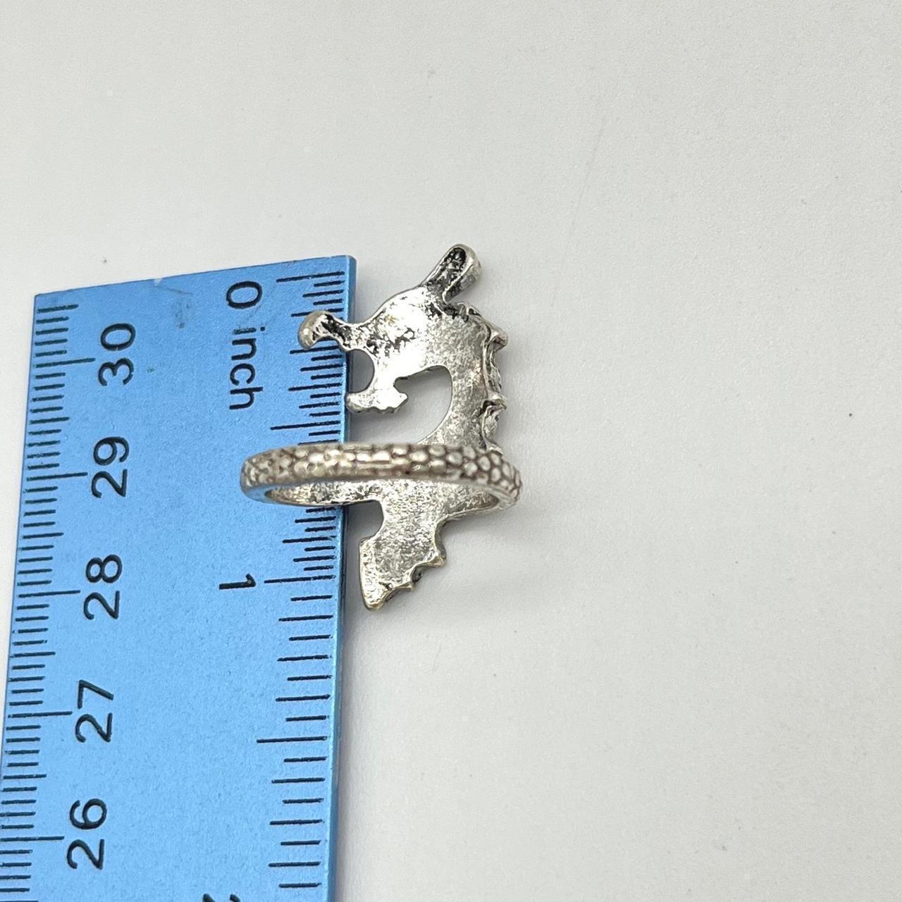 Preloved Women's Ring - Silver – Dragon Ring Stat… - image 2