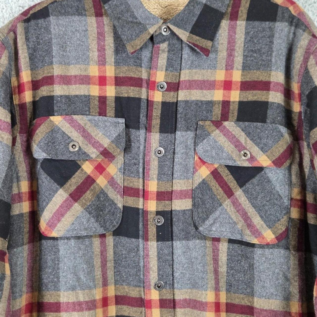 Source Unknown Men's Top - Grey/Red - L – Grizzly… - image 2