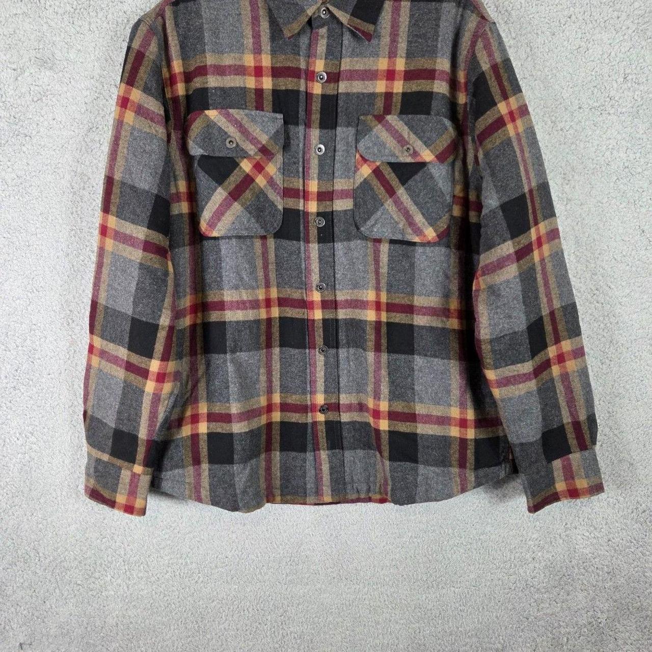 Source Unknown Men's Top - Grey/Red - L – Grizzly… - image 1