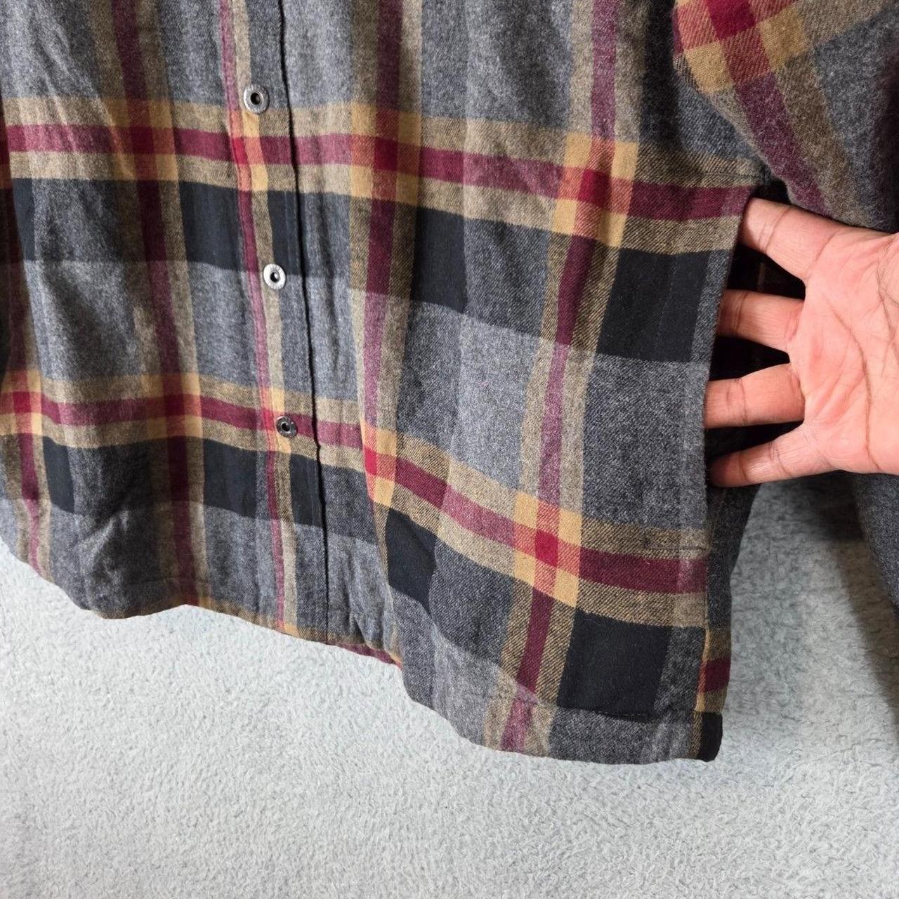 Source Unknown Men's Top - Grey/Red - L – Grizzly… - image 4