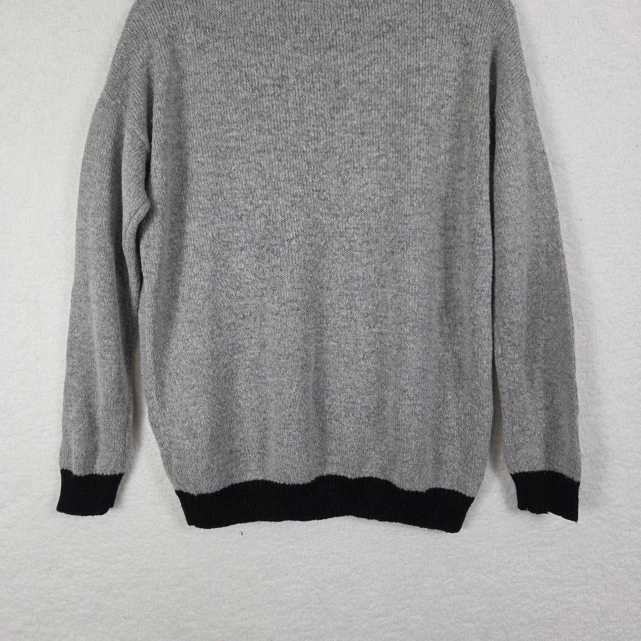Source Unknown Women's Sweater - Grey/Red - L – W… - image 4