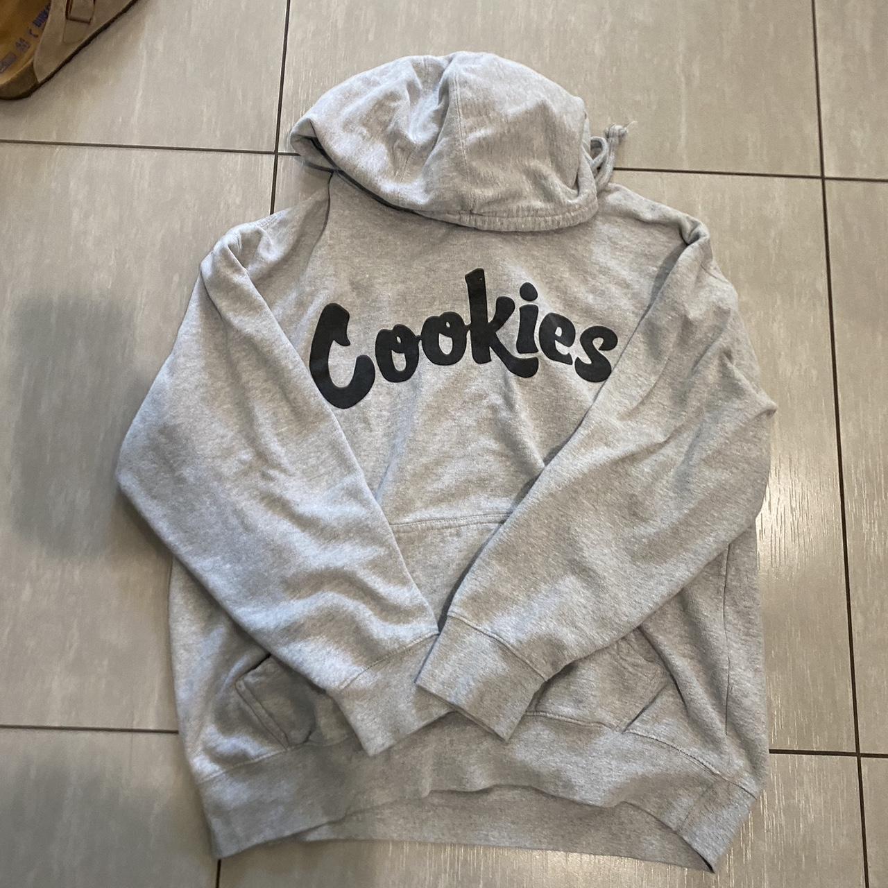 Gray Cookies Hoodie Depop