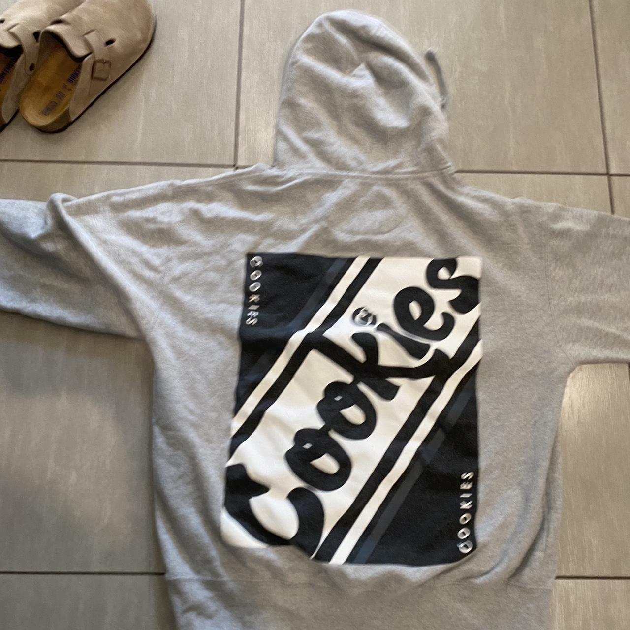 Gray Cookies Hoodie Depop