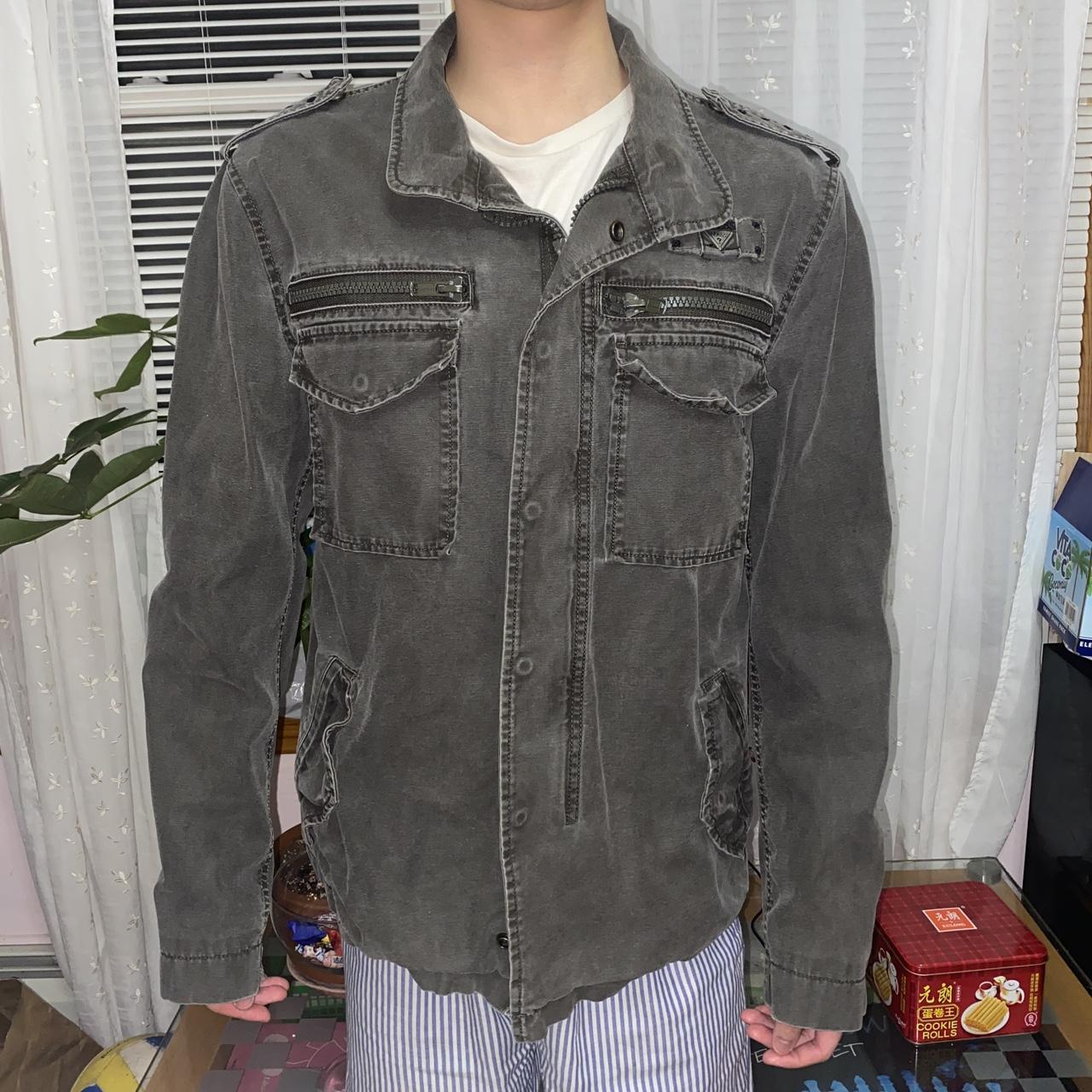 Gray Guess shirt jacket Super cool - Main Image