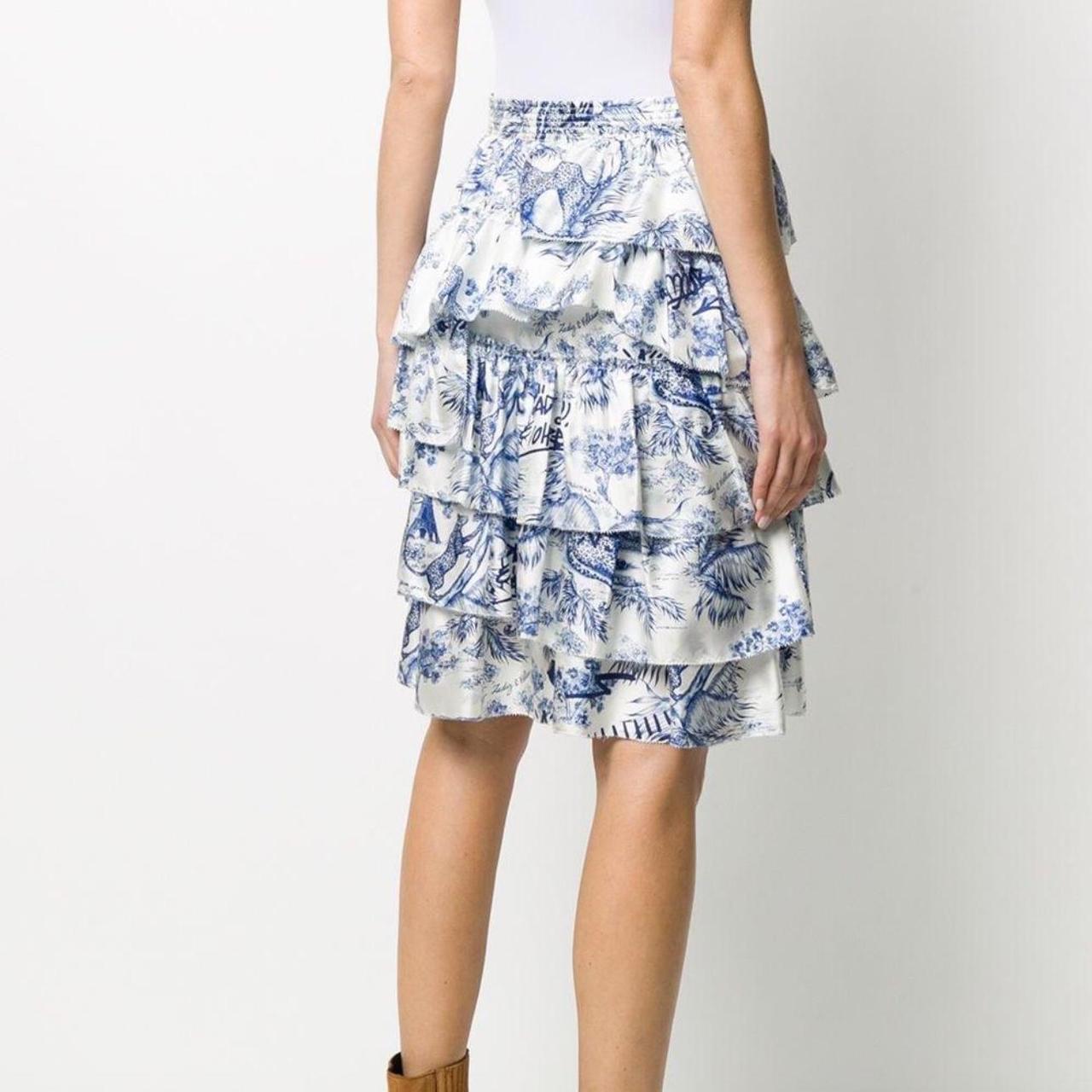 スカート ZADIG & VOLTAIRE Woman Skirt Blue WWSK01601 404 Zadig & Voltaire ZADIG & VOLTAIRE Women Mid Skirts WWSK01601