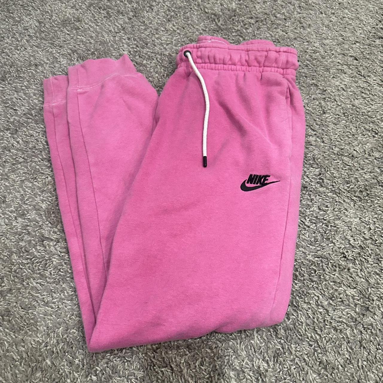 pink nike sweatpants men's
