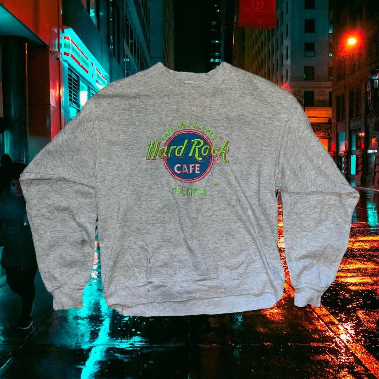 Hard rock cafe jumper grey hot sale