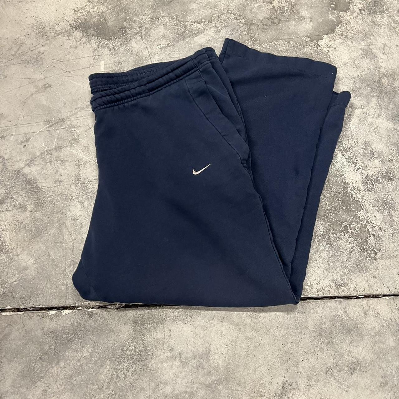 Vintage Nike Swoosh Sweatpants Open Leg,