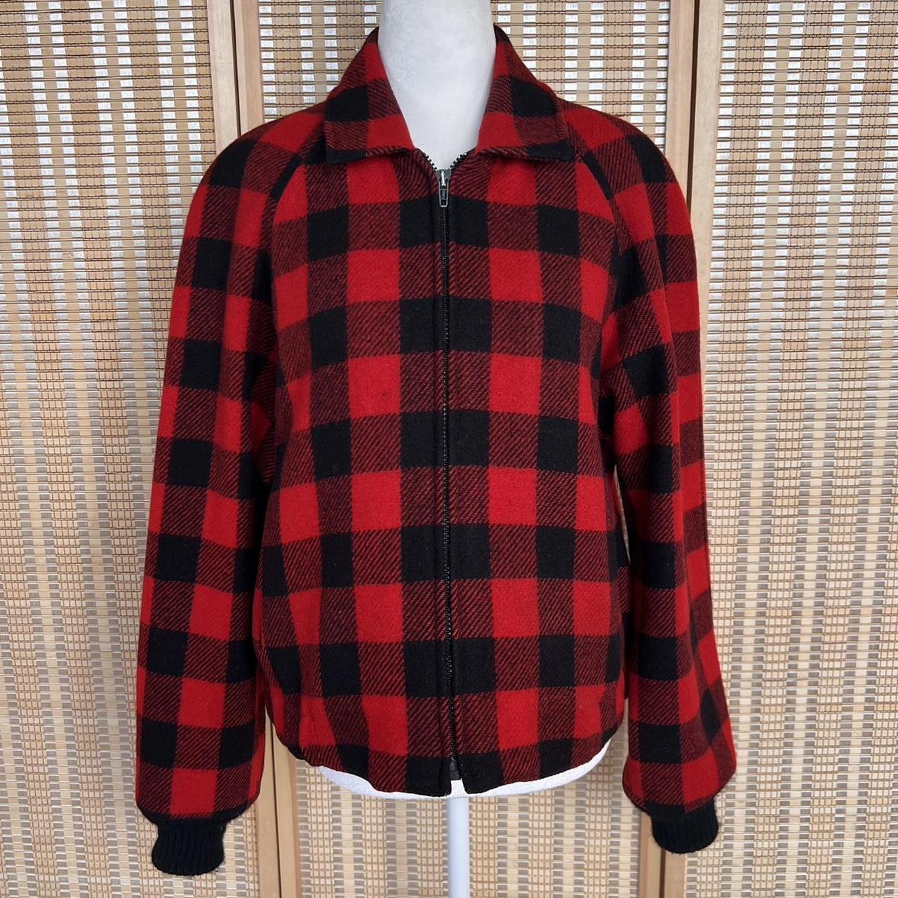 Pendleton Women's Wool Jacket - Red/Black - M – V… - image 1