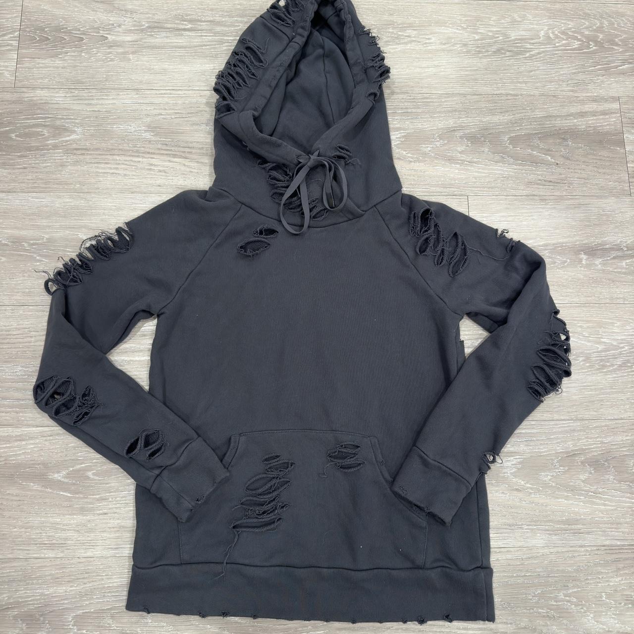 Alo yoga sale ripped hoodie