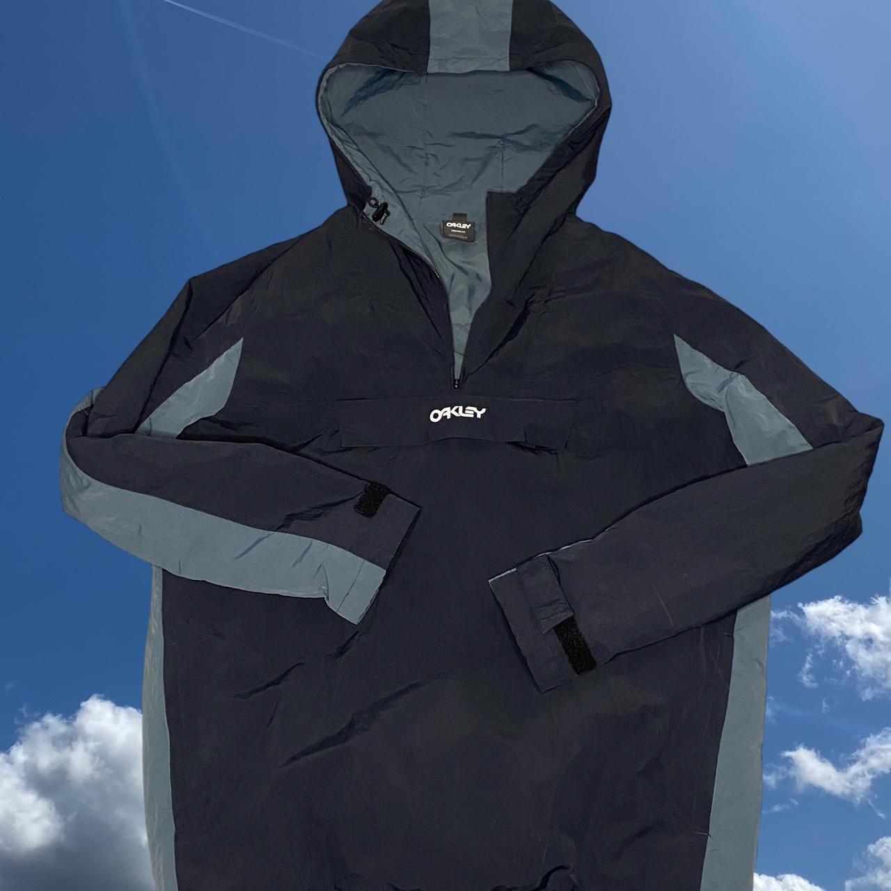 waterproof oakley jacket. has a layer of... Depop