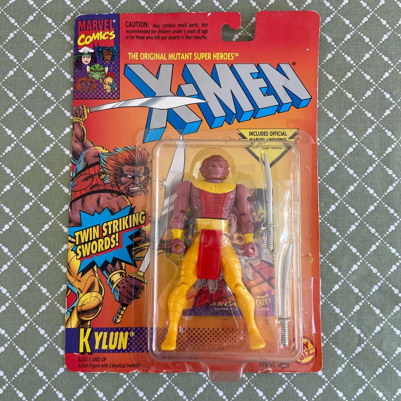 1994 Toy Biz Kylun X-Men X-Force Deadpool Wolverine... - Depop