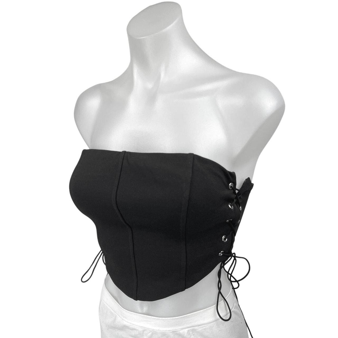 Princess Polly Women's Crop top Black – Princess Polly Black