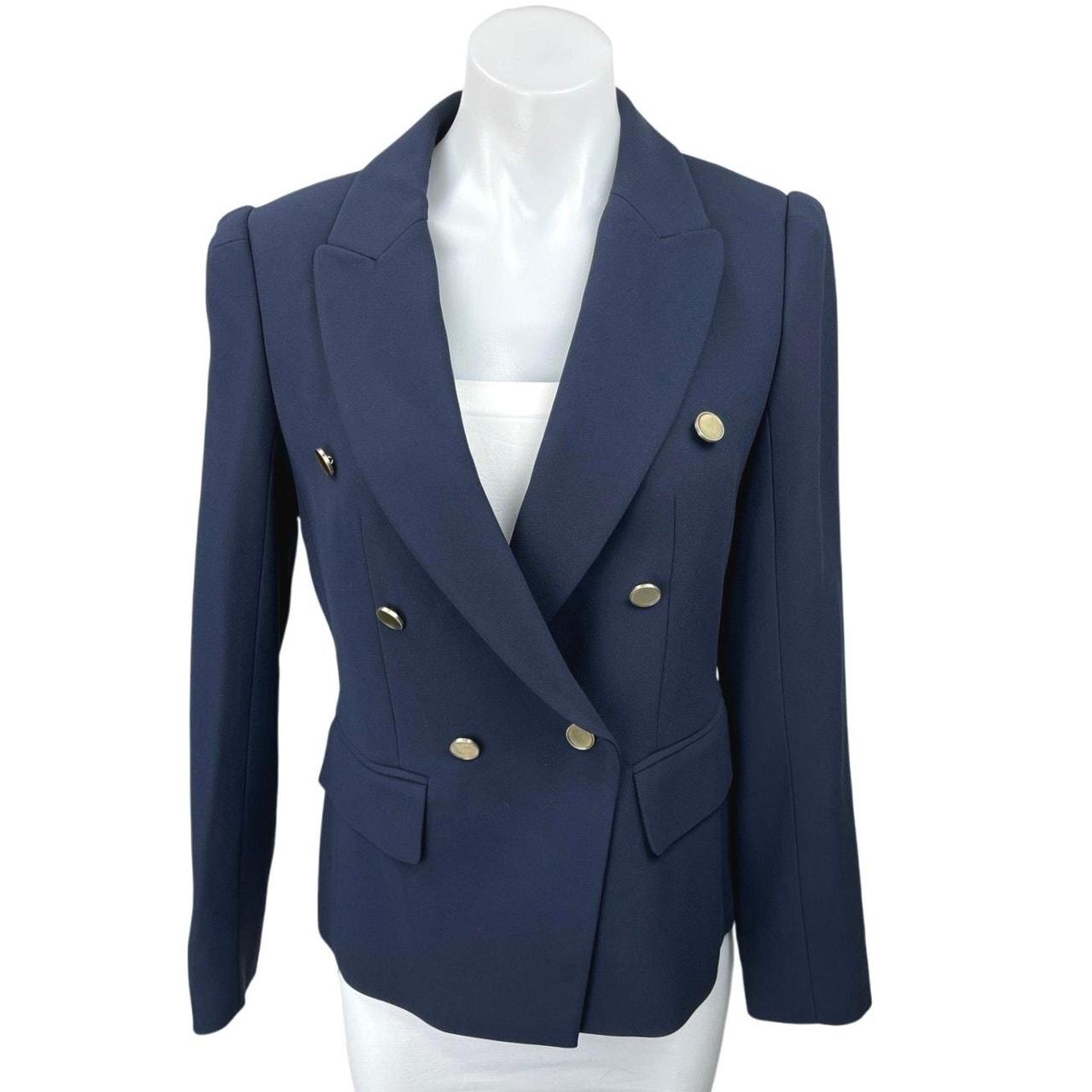 Club Monaco Women's Casual Jacket Blue – NEW Club Monaco