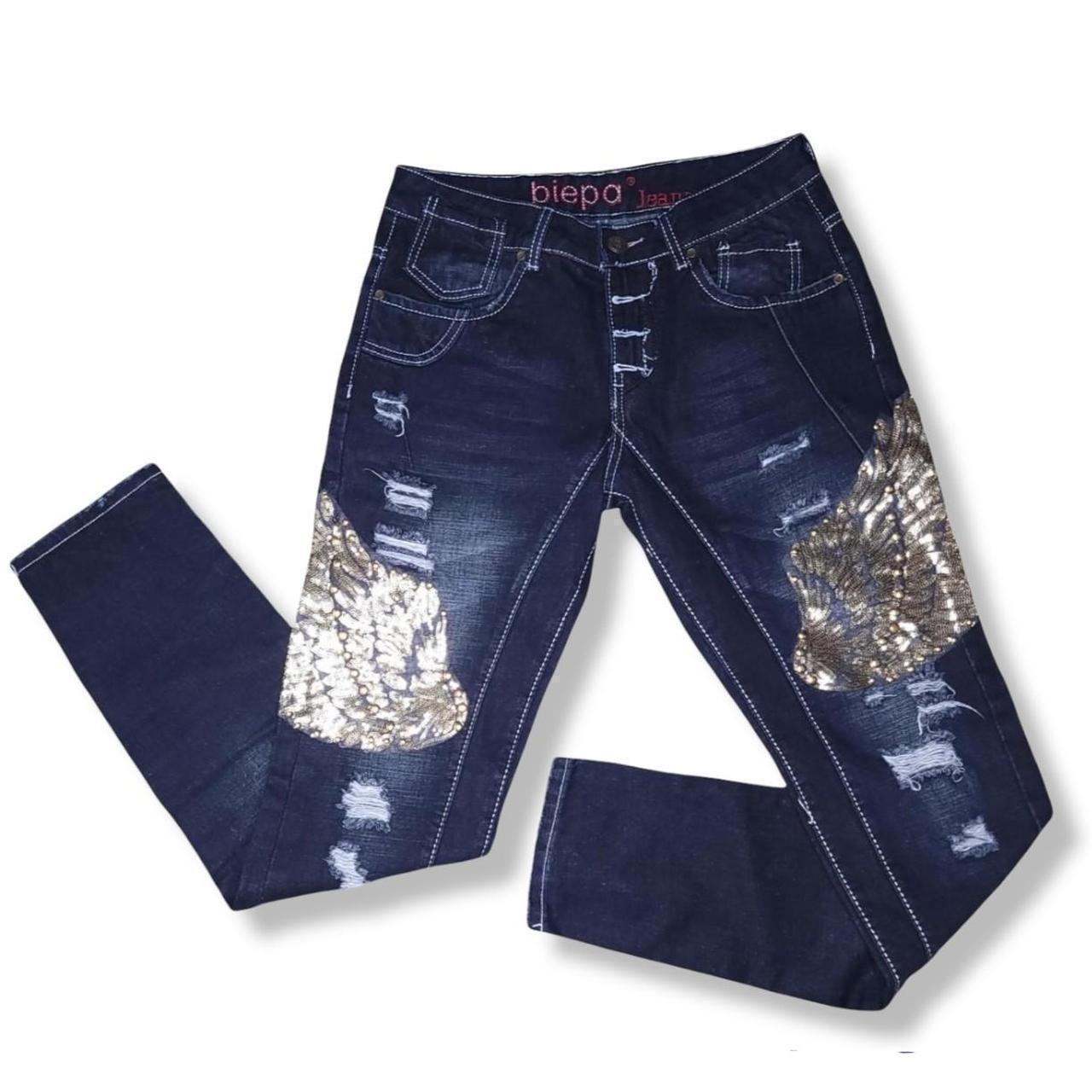 Angel store wing jeans