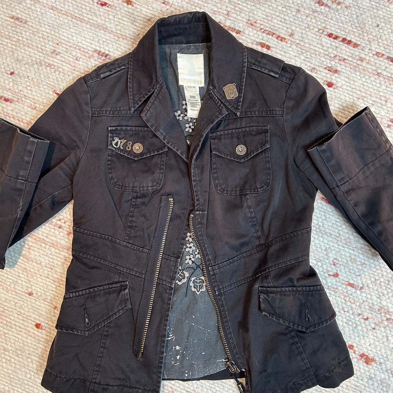 Denim diesel-jacket - Depop