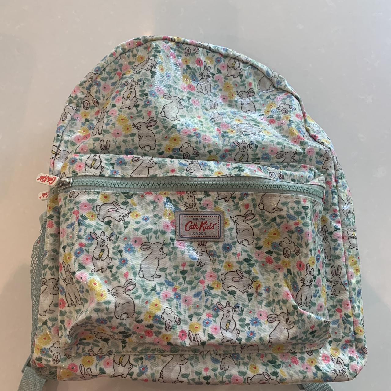 Kids backpack Cath kidston floral bunny design. Depop