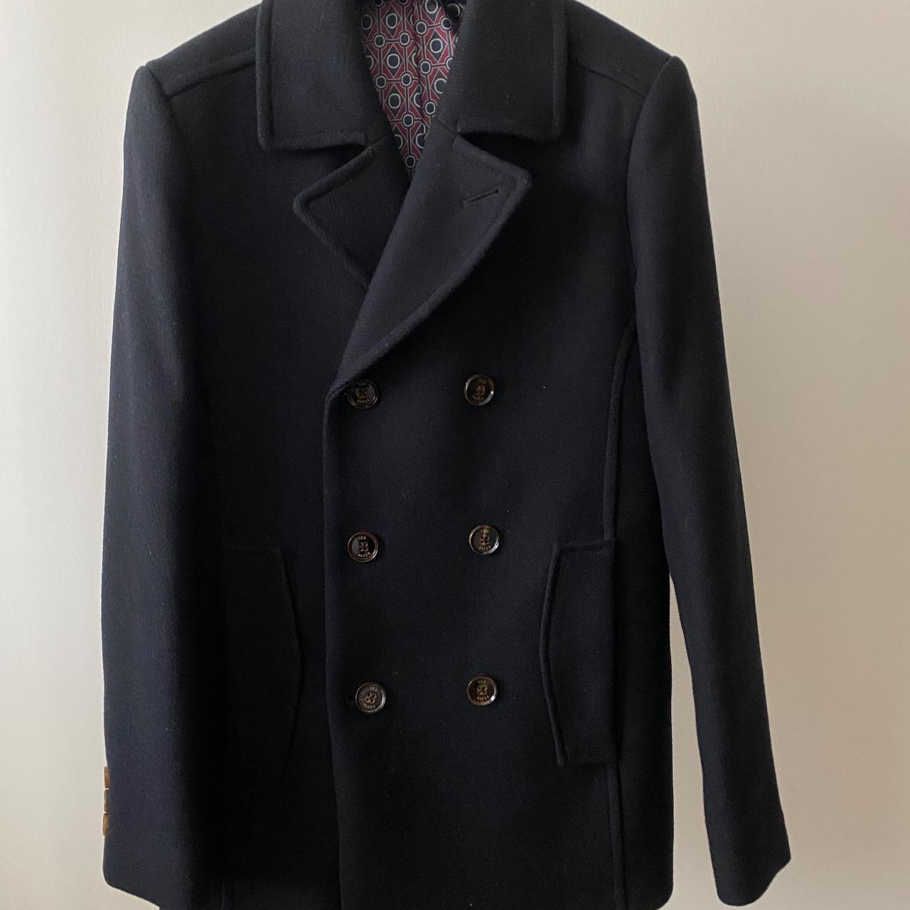 Ted baker hot sale navy peacoat