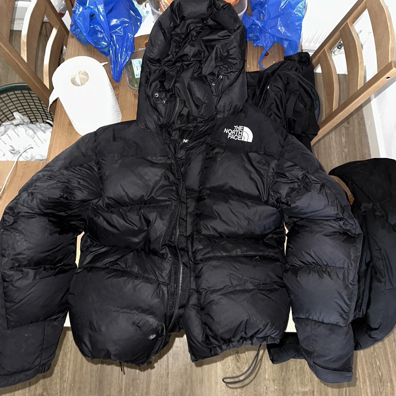 North Face Himalayan Down Parka, Black, Small,