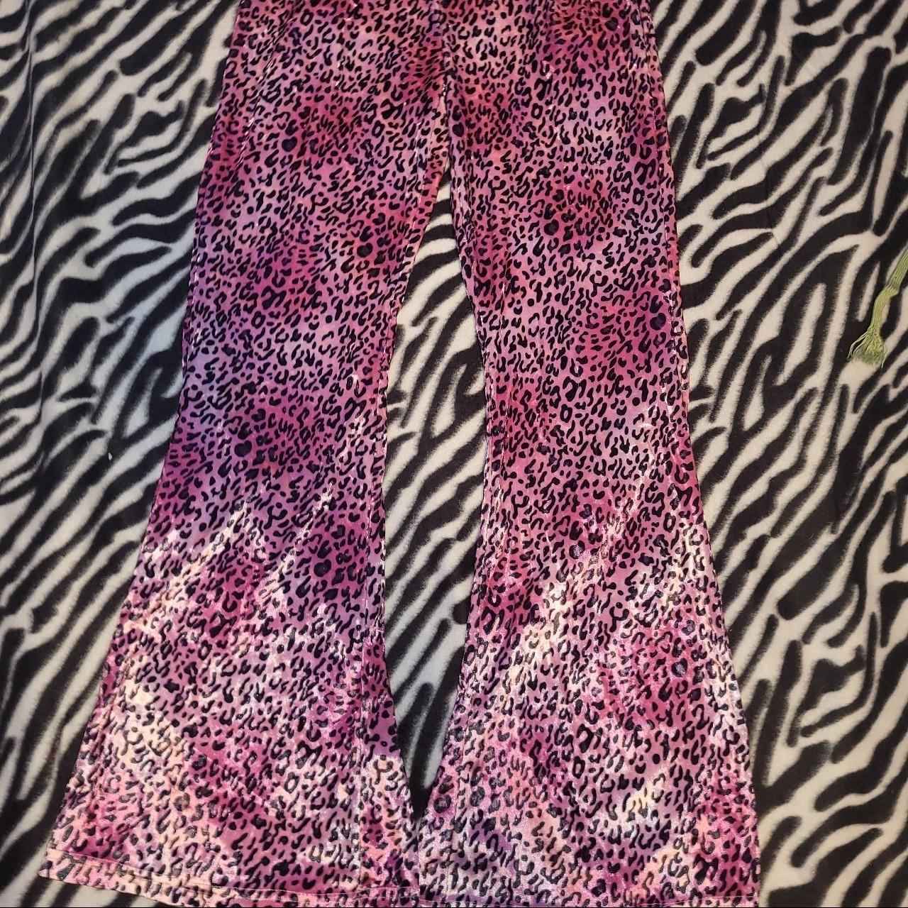 Leopard print sweatpants Brand- Colsie Style- - Depop