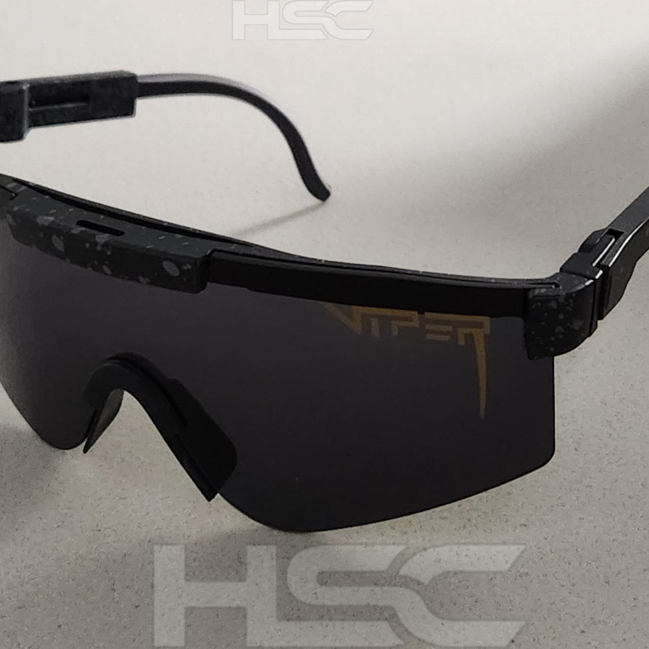 Pit Viper Sunglasses Black Frame Dark Smoke Lens... - Depop