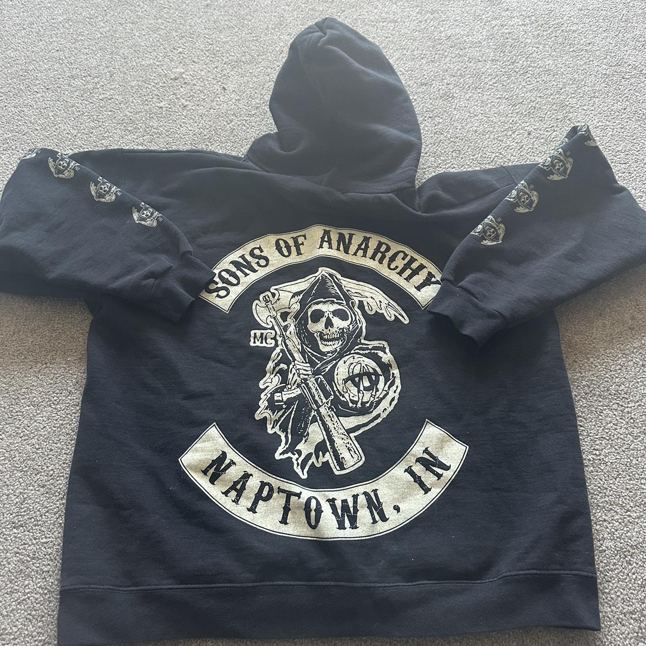 Sons of anarchy hoodie Size large - Depop