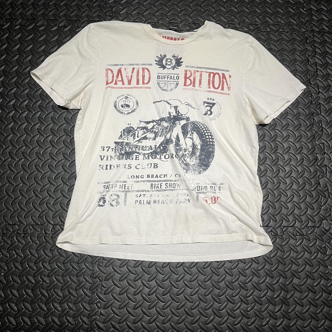 Buffalo David Bitton Men's White T-shirt