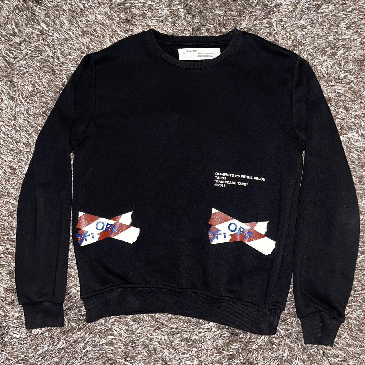 Off white crewneck on sale red