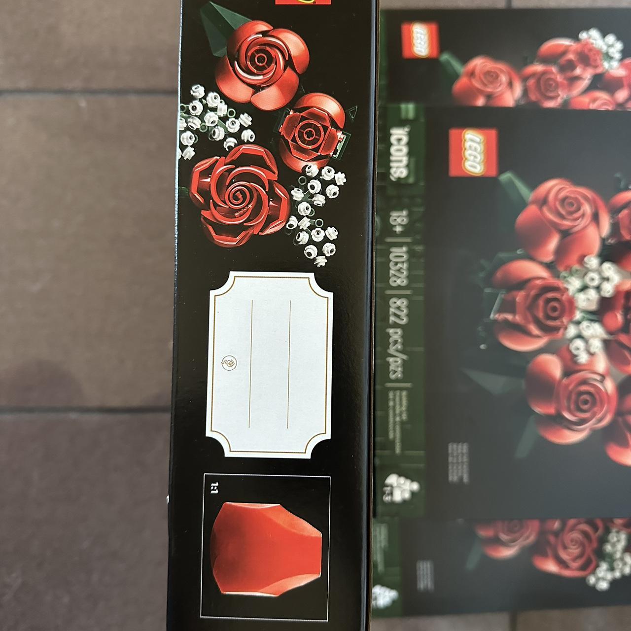 Lego bouquet rose #10328 Brand new in box ready to - Depop