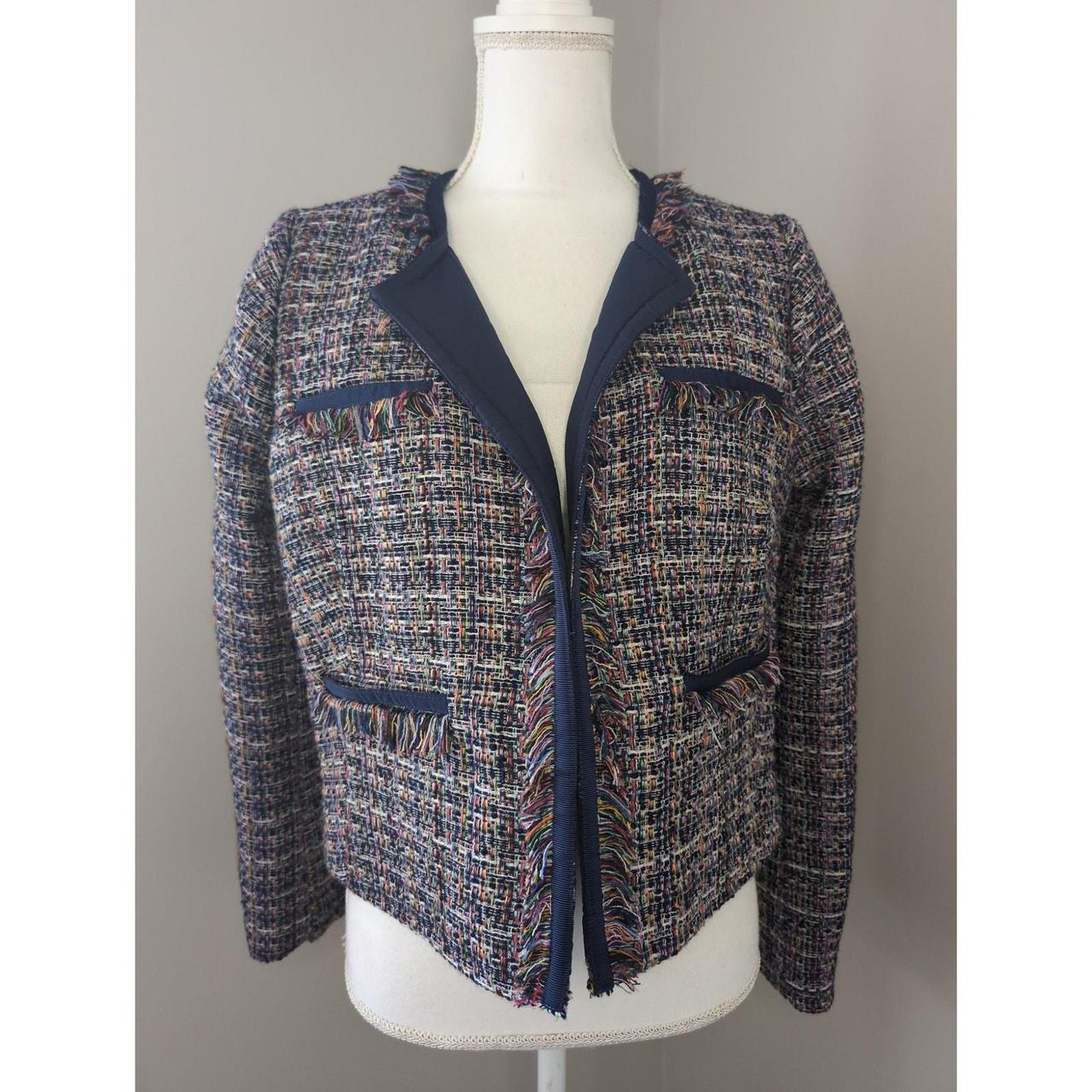 Source Unknown Women's Jacket - Blue/Multi - M – … - image 1
